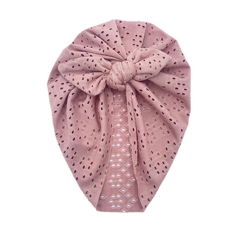 Baby Spring And Autumn Hollow Breathable Indian Hat