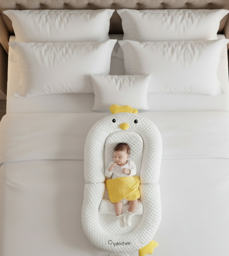 Bed In Bed Newborn Slope Mattress Premium Soft Fabric Elite
