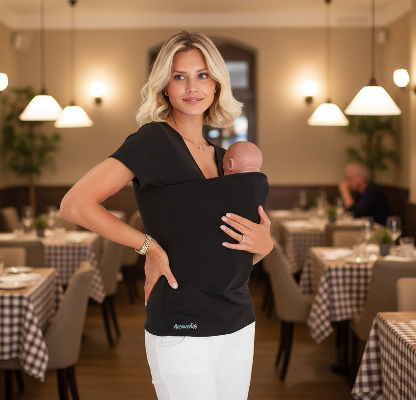 Hands Free Baby Carrier Maternity/Nursing Top