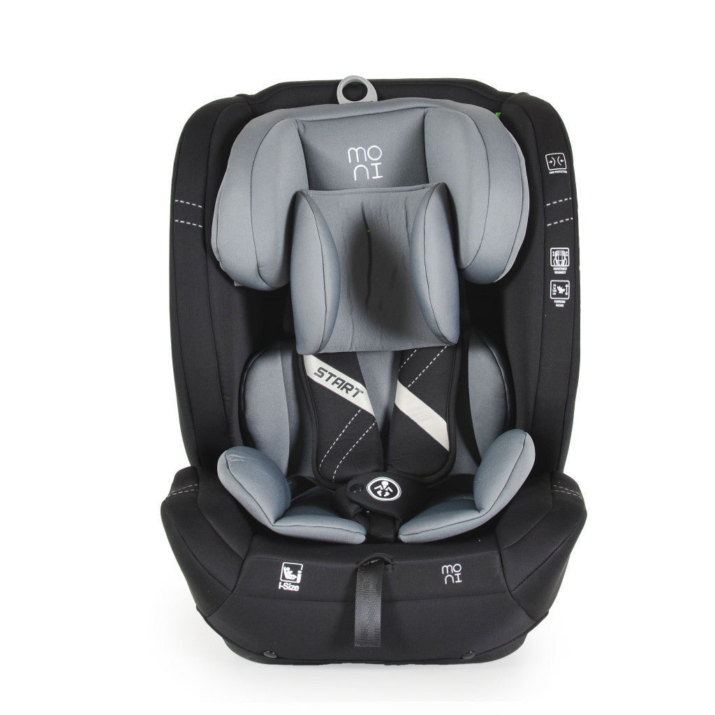 Moni Start I-Size gyerekülés (76-150 cm) - Szürke