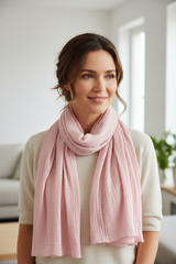 Nursing Scarf/Poncho - Rose