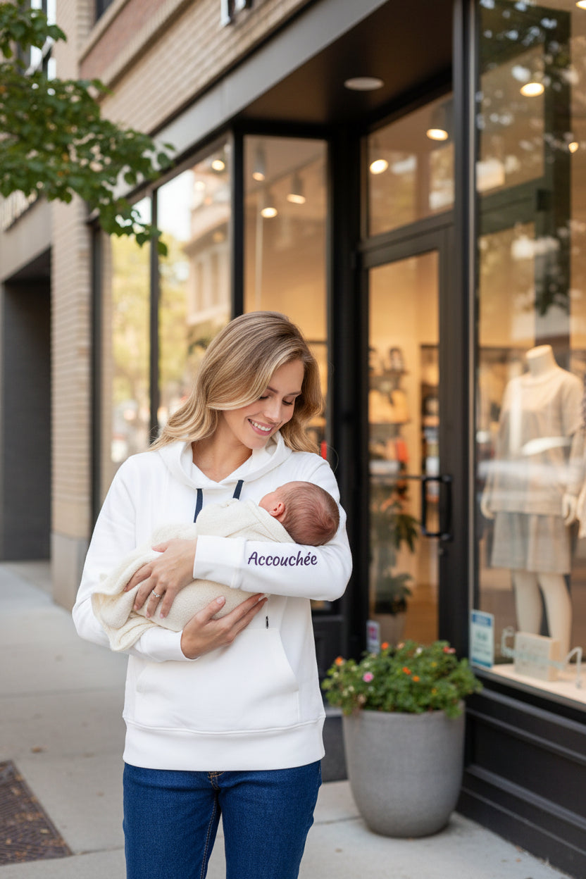 Iconic Maternity/Nursing Hoodie