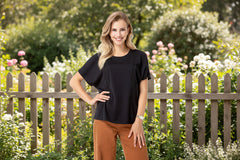 Zip Up Maternity/Nursing T-Shirt
