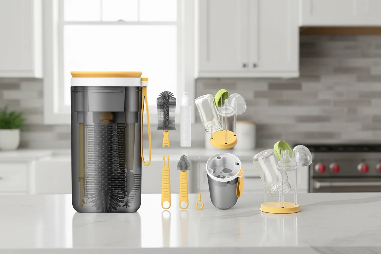 Feeding Bottle Cleaning Brush Set