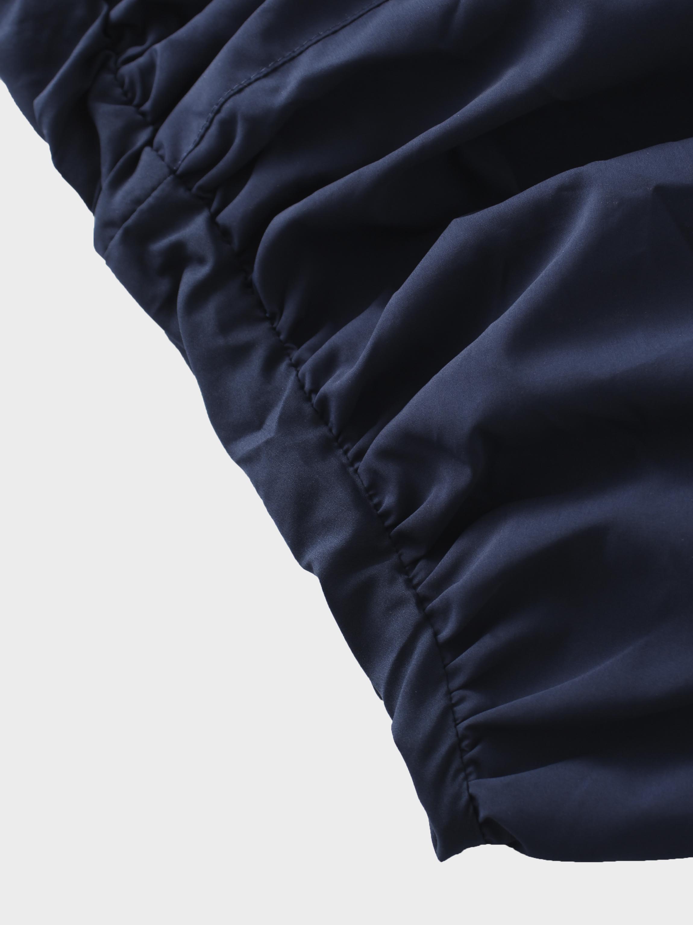 Taffeta Bubble Jumper-Navy