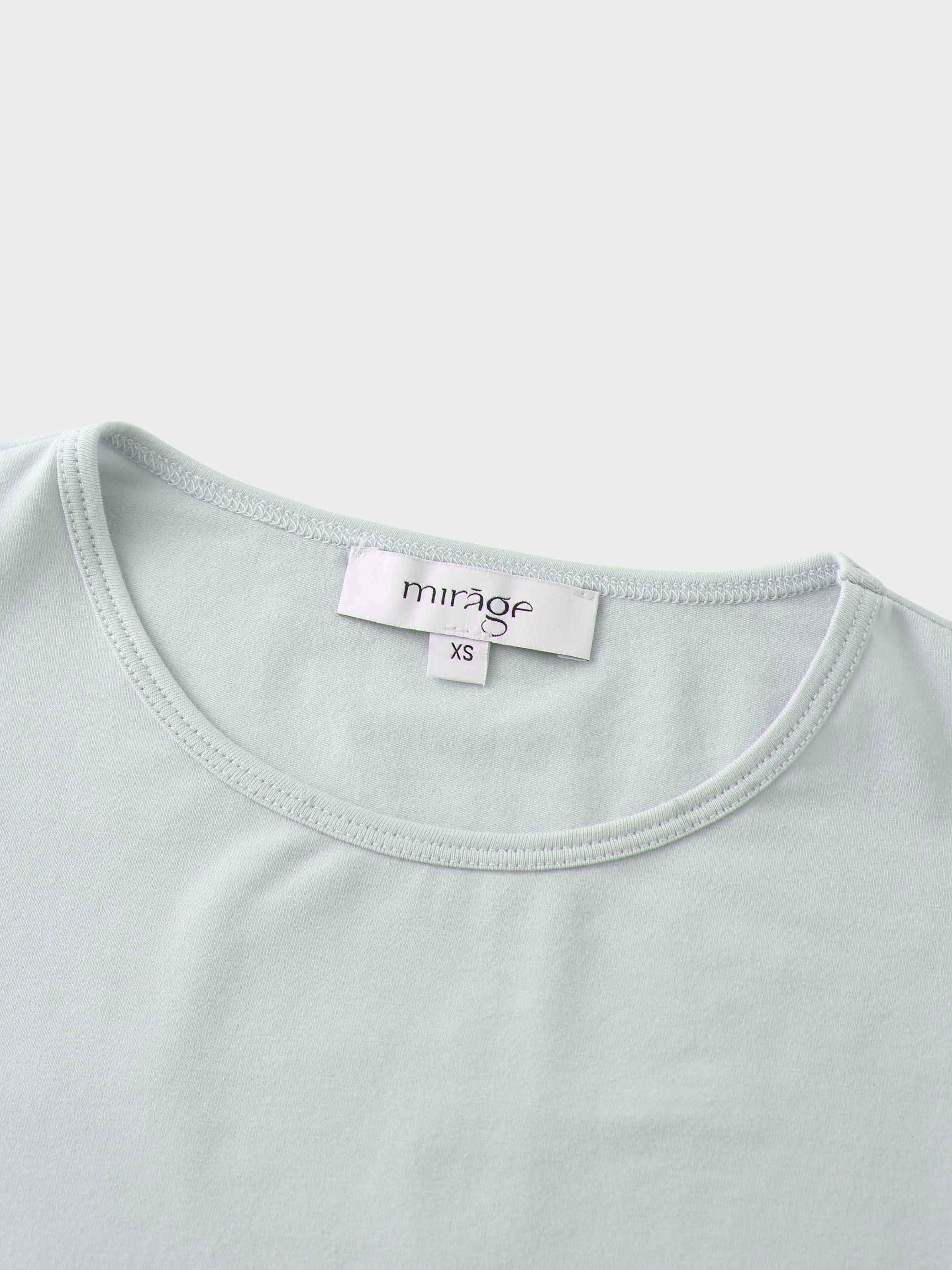 Pleat Front Button Down Dress-Light Blue
