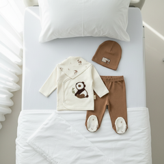Cute Panda Newborn 5PC Set