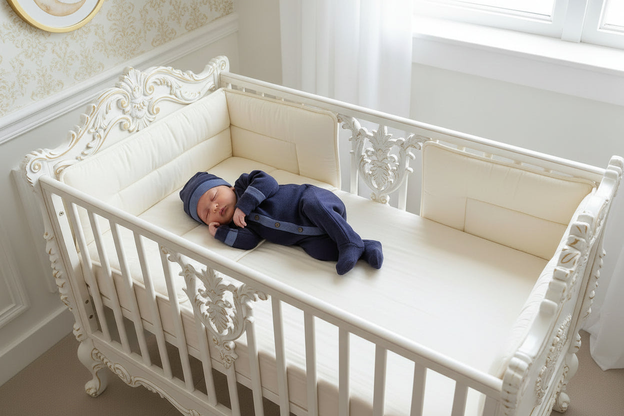 Organic Cotton Knitted Newborn Baby 3-pieces Set