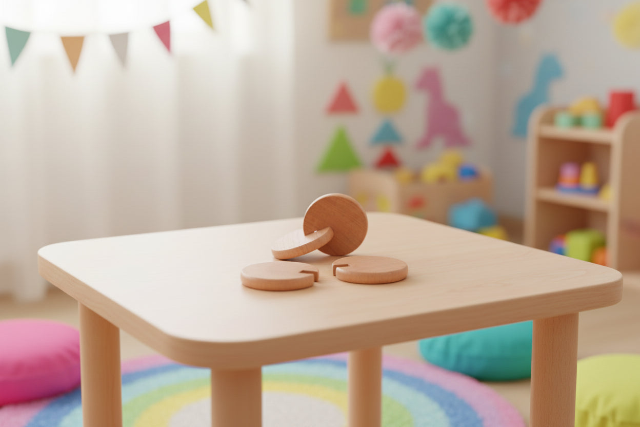 Interactive Montessori Wooden Educational Toy Set for Infants