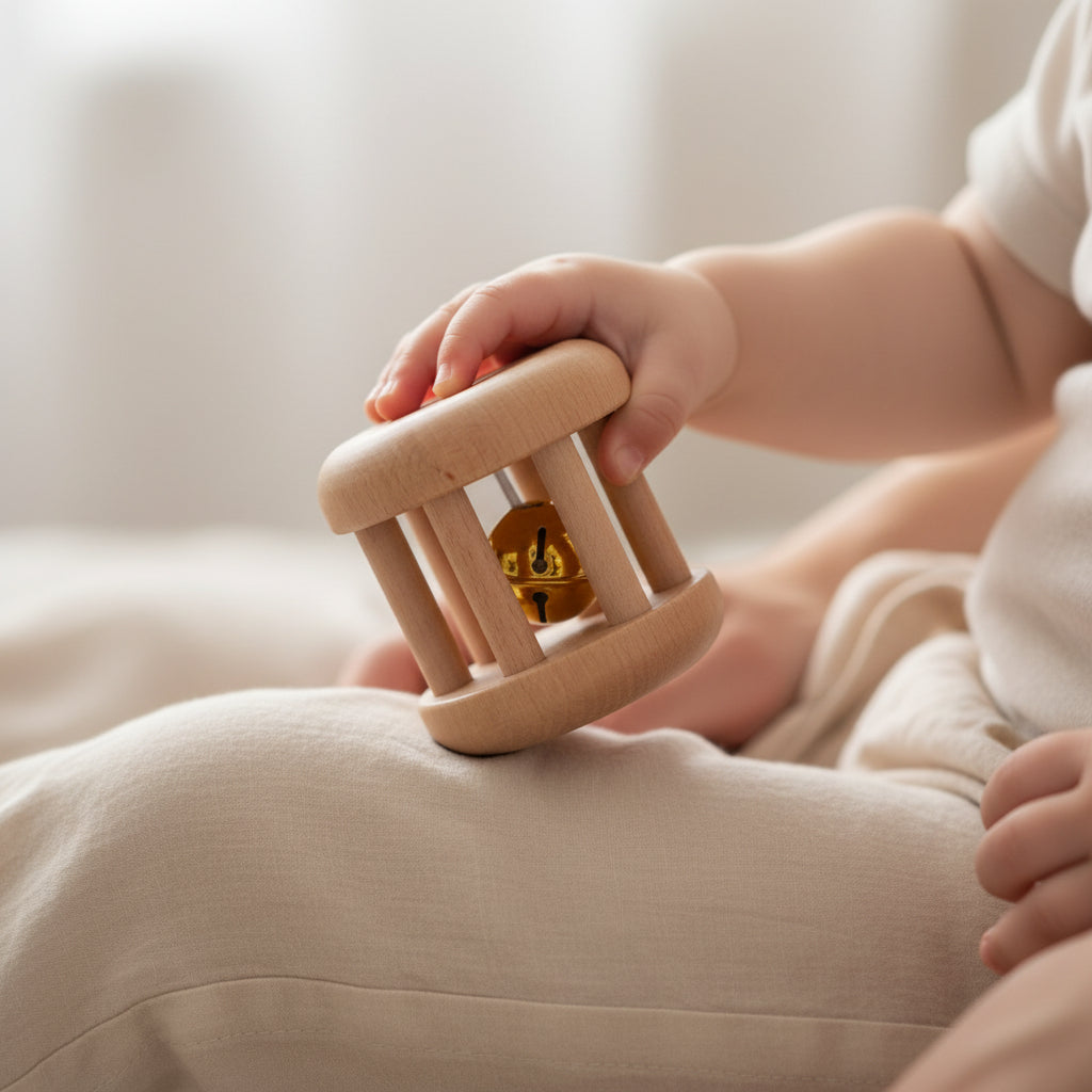 Interactive Montessori Wooden Educational Toy Set for Infants