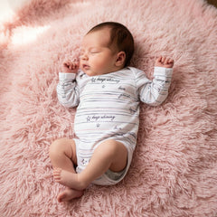Bamboo Baby Long-Sleeved Onesie | Rosewood
