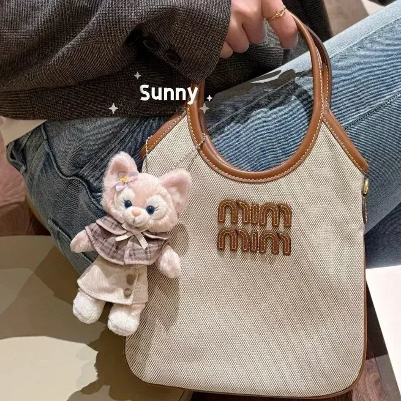 Color: green - Retro Hobo Thousand Bird Grid Mini Underarm Bag, Mao Ni Large Capacity Shoulder Cross Carrying Tote Bag