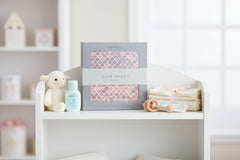 Scales Bamboo Muslin Crib Sheet