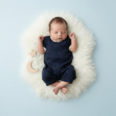 Midnight Moon Bamboo Newcastle Mini Romper