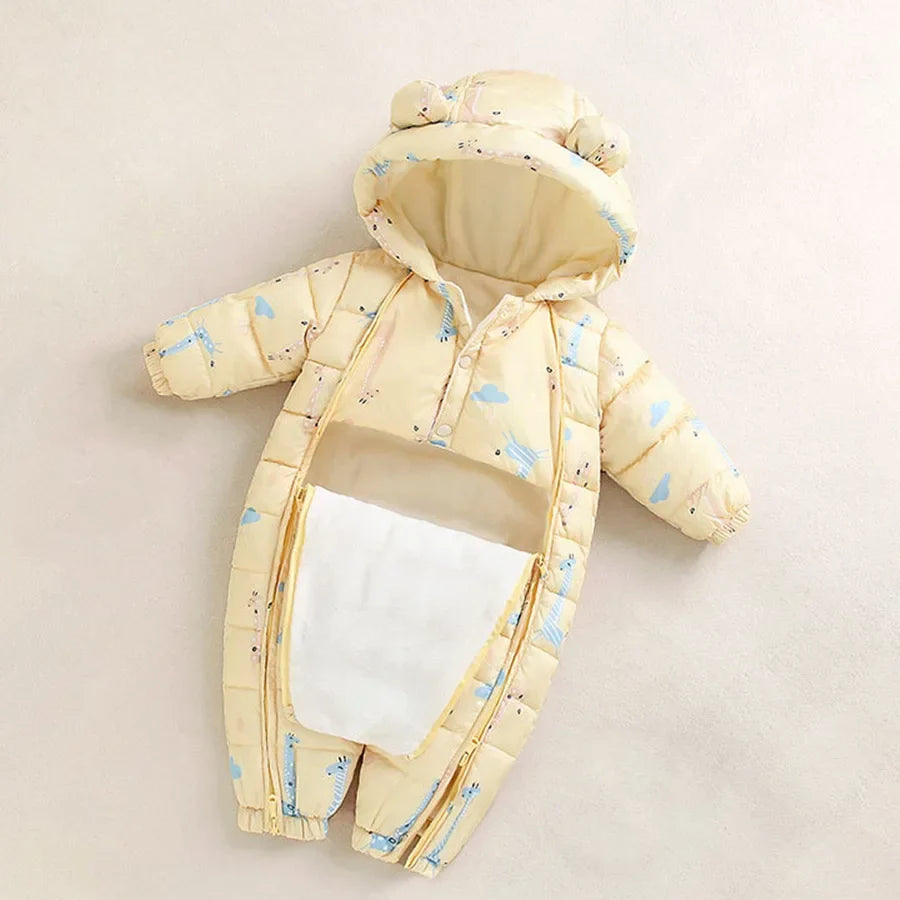 Breathable thermal suit withdouble zip