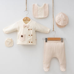 Puerto Rico Newborn Cotton 5Piece Set Boutique Collection