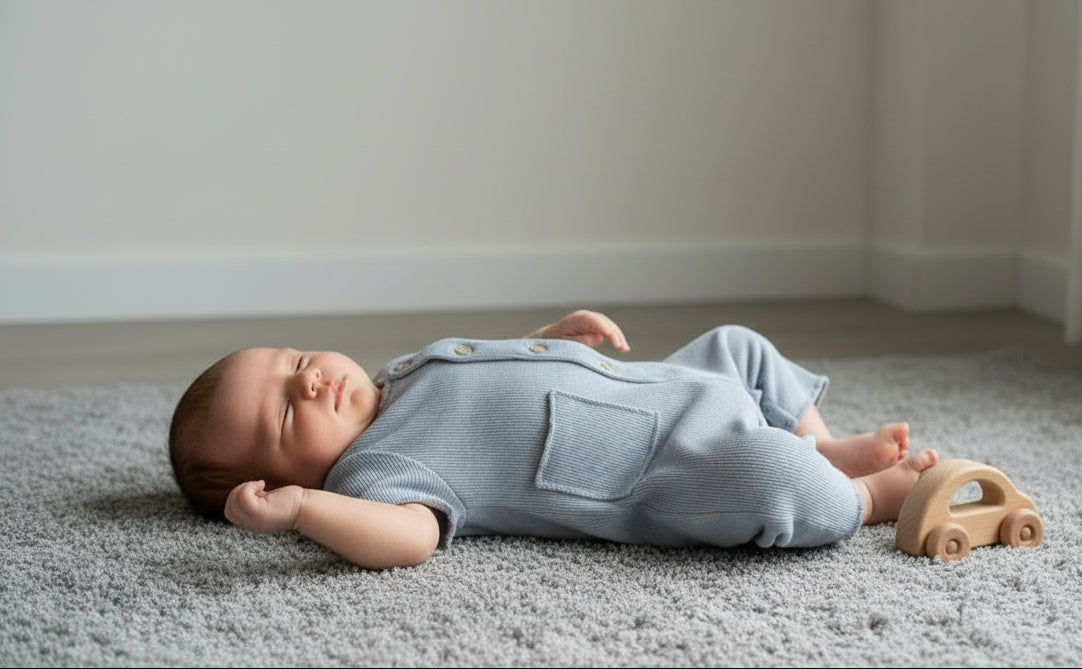 SunnyNest Baby Summer Cotton Romper - Lightweight Breathable Newborn Wear