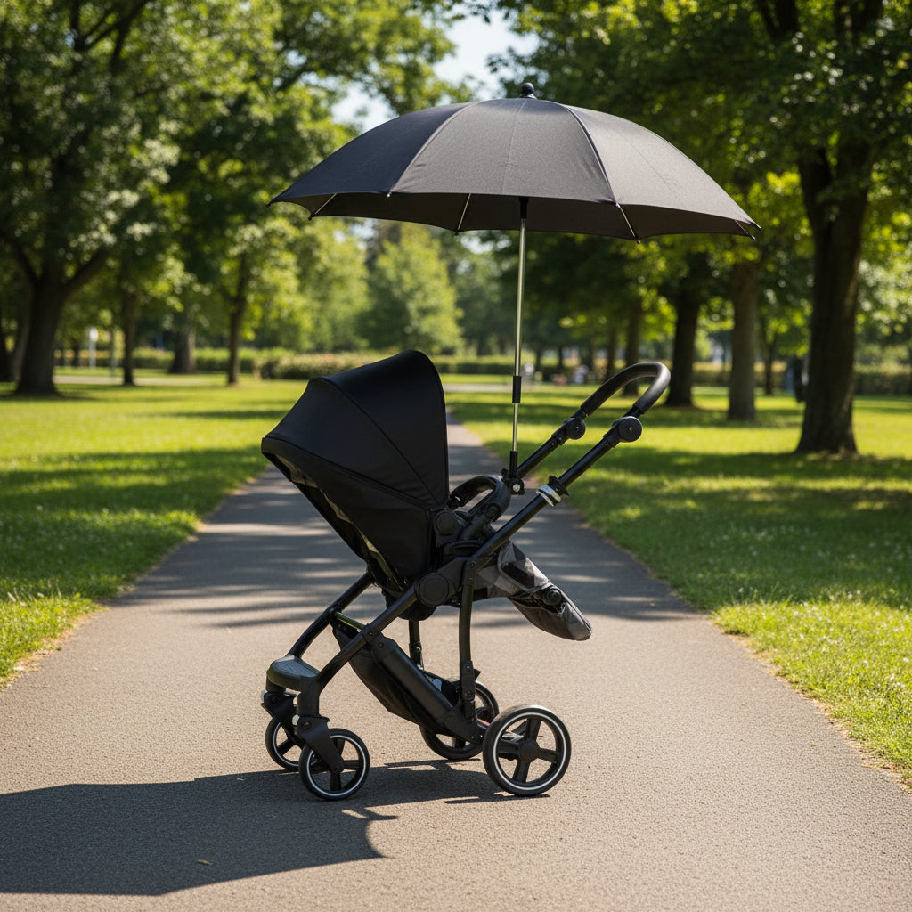 JURZEE LAKY - UV Proof Sturdy 8 Rib Iron Frame For All Strollers