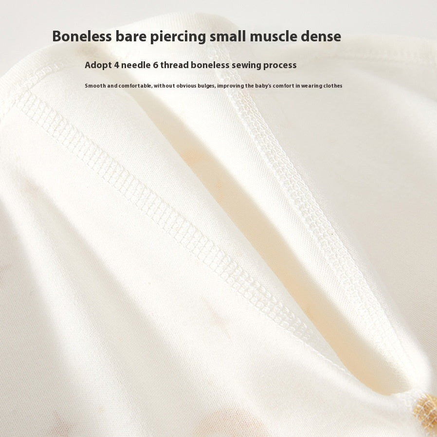 Pure Cotton Newborn Baby Jumpsuit Boneless