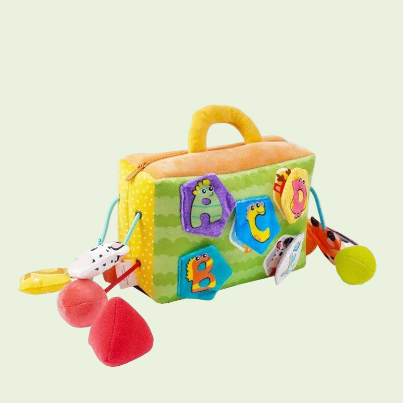 BabyJoy Newborn Puzzle Stroller Pendant Toy - Enhances Sensory And Motor Skills