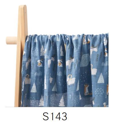 Newborn Baby Swaddling Quilt Pure Cotton Gauze Bath Towel Swaddling Wrapping Towel