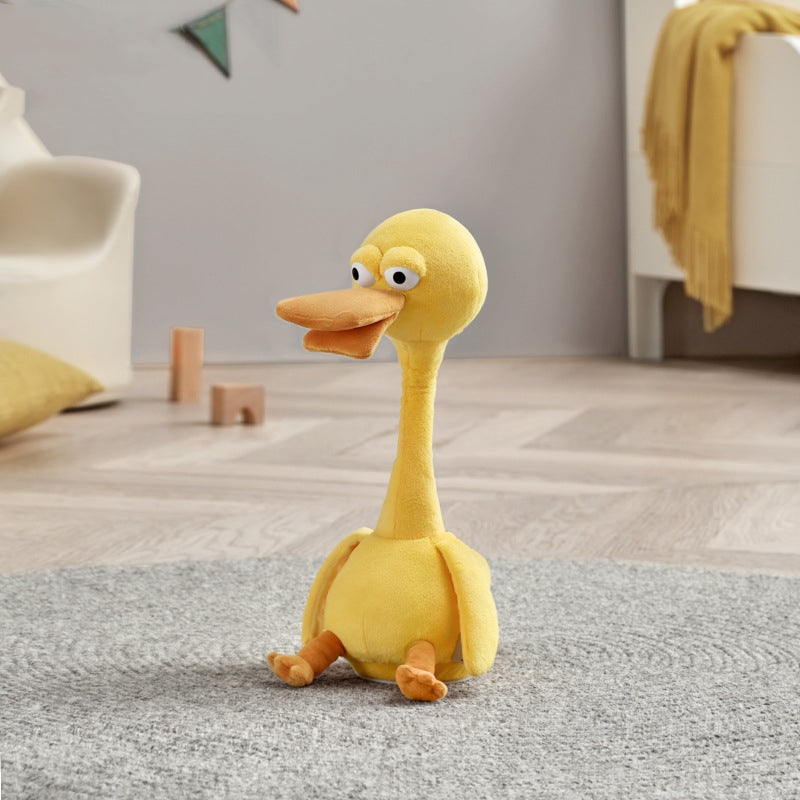 Babycare Repeat Reading Duck Plush Baby Talking Toy Baby Doll Doll Talking Duck Doll