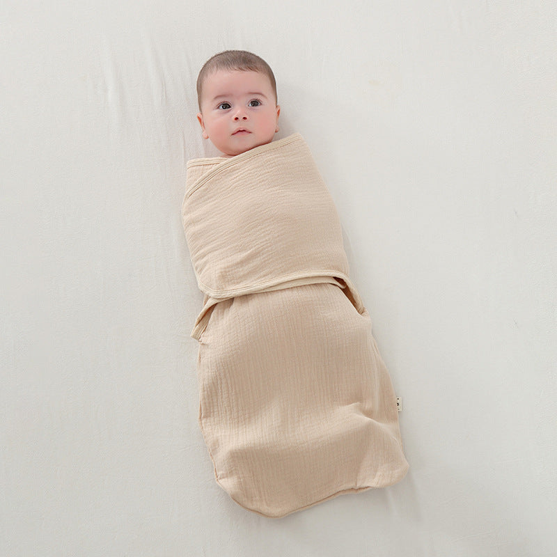 Newborn Baby Gauze Anti-startle Sleeping Bag