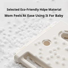 Eavy Duty Baby Changing Table With Wheels Adjustable Height Diaper Station Newborn Care Organizer
