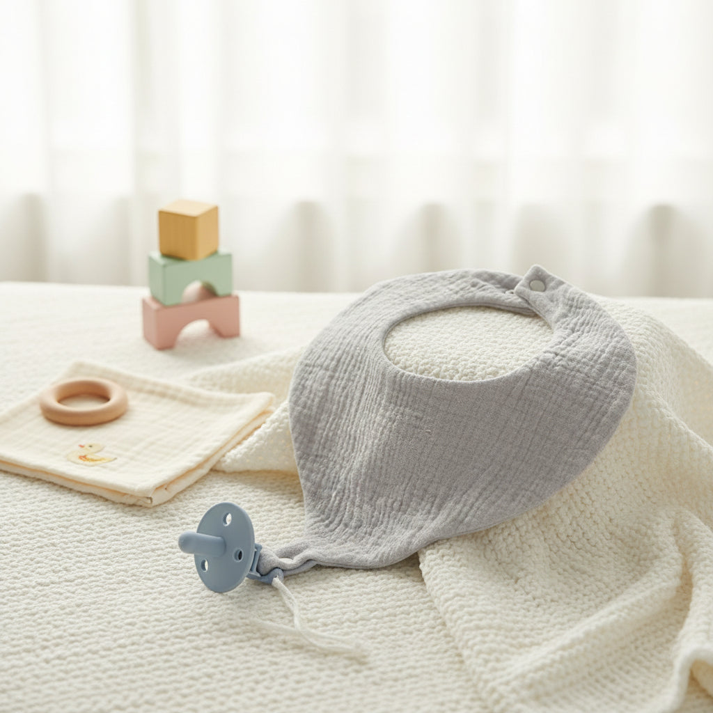 Newborn Bib Premium Cotton Collection Limited Edition