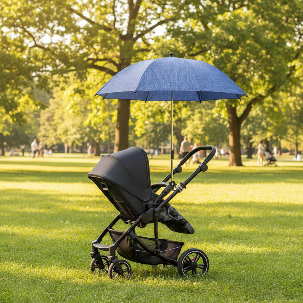 JURZEE LAKY - UV Proof Sturdy 8 Rib Iron Frame For All Strollers