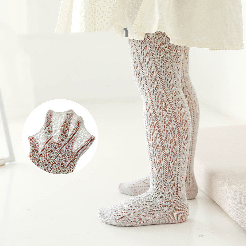 Summer Thin Baby Mesh Pantyhose Anti-mosquito