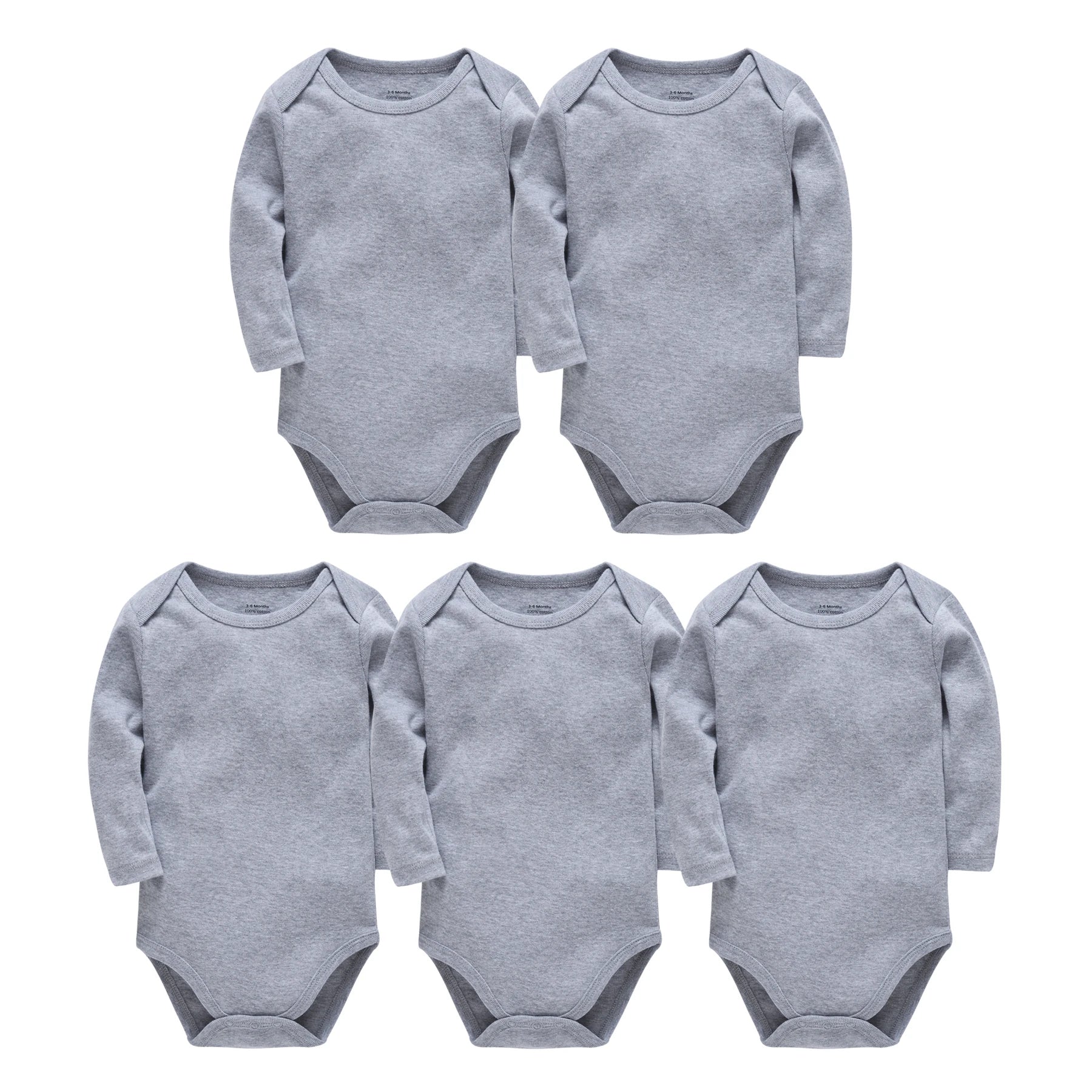 Kavkas 3 Pcs 5 Pcs 7 Pcs Baby Boy Bodysuit 0-24 Months 100% Cotton Full Sleeve Autumn Newborn Girls Clothes