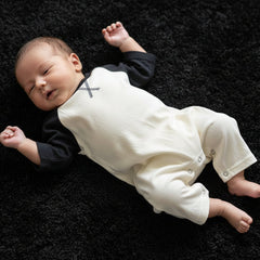 TinyBeam Newborn Comfortable Casual Jumpsuit - Soft Cotton Pullover