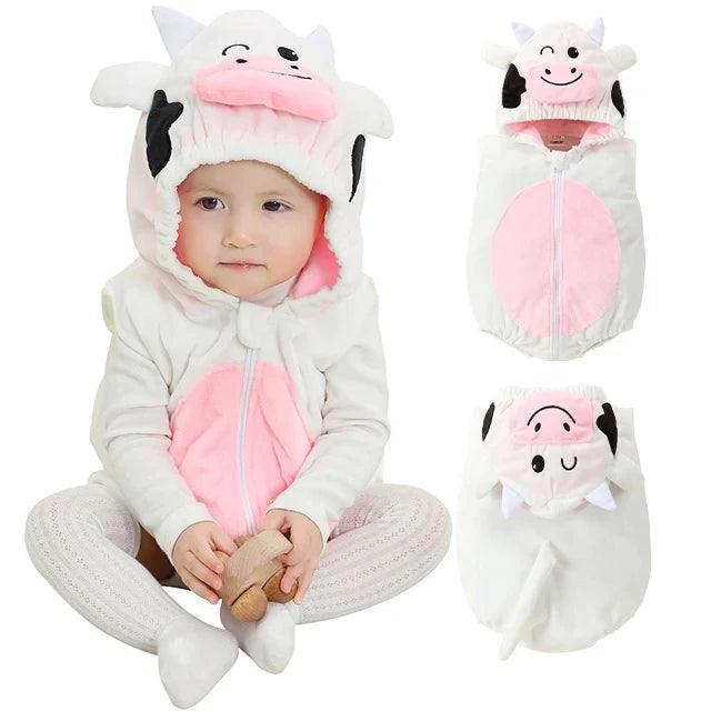 MICHLEY Carnival Baby Romper Bodysuit Sleeveless Newborn Clothes Infant Toddler Clothing Halloween Photography Prop For Boy Girl