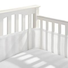 Four Seasons Breathable Infant Bedding Bumpers Newborn Baby Room Decor Cot Bed Around Protector Crib Bumper Liner