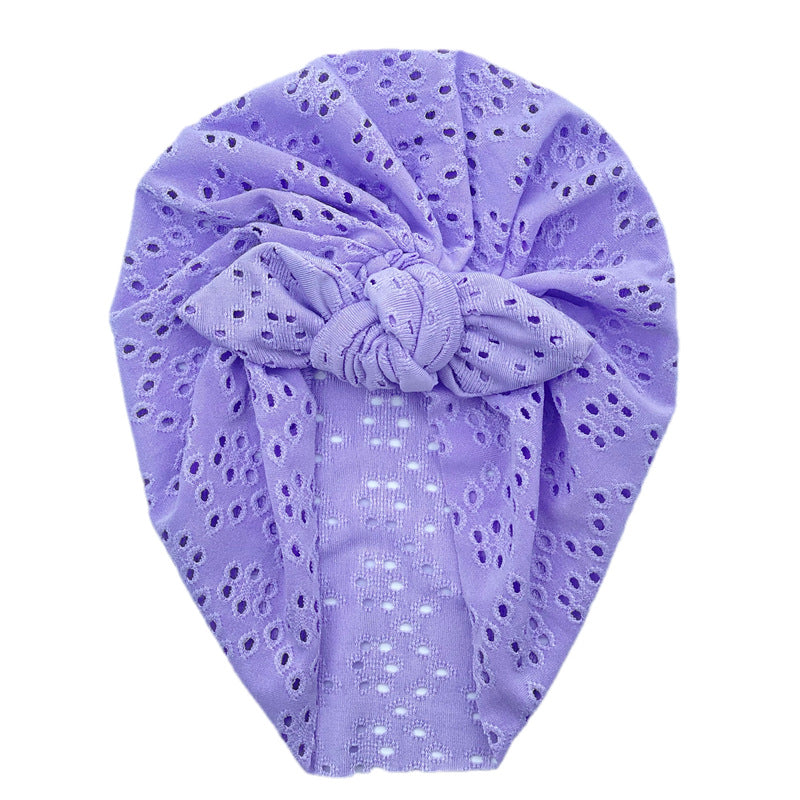 Baby Spring And Autumn Hollow Breathable Indian Hat