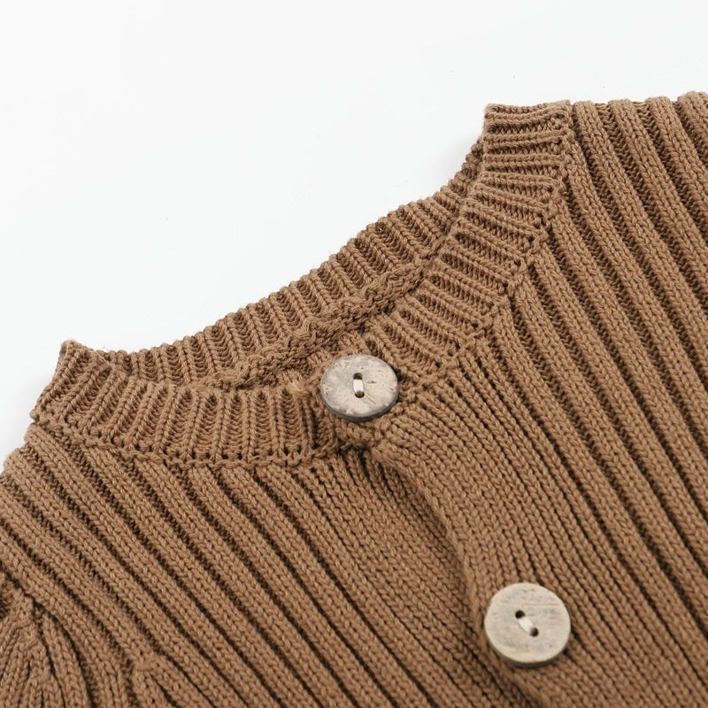 Knitted Sweater Baby Bodysuit One-piece Baby Wear