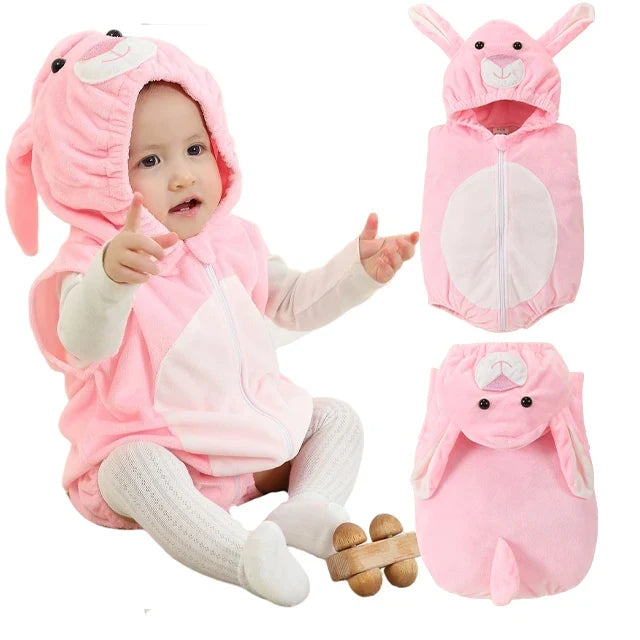MICHLEY Carnival Baby Romper Bodysuit Sleeveless Newborn Clothes Infant Toddler Clothing Halloween Photography Prop For Boy Girl