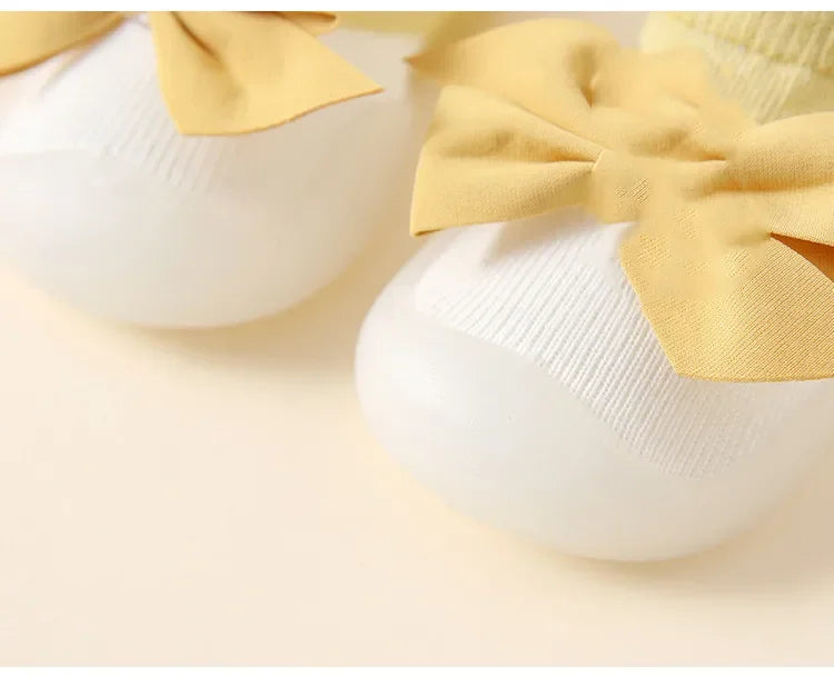 Newborn Baby Boy Shoes Embroidery Pattern Nonslip Floor Socks Kids Girls Soft Rubber Sole Crib Toddler Booties Child Sneakers