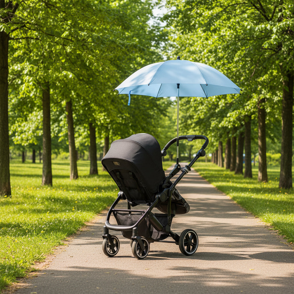 JURZEE LAKY - UV Proof Sturdy 8 Rib Iron Frame For All Strollers