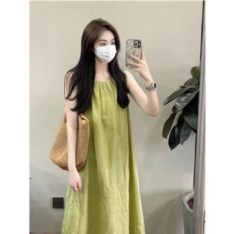 New Plus Size Sleeveless Vest Skirt