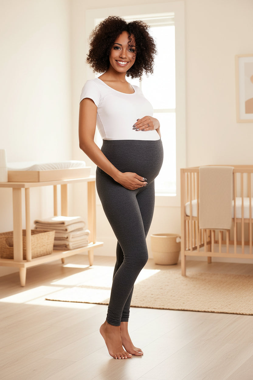 Maternity leggings model 84439 PeeKaBoo