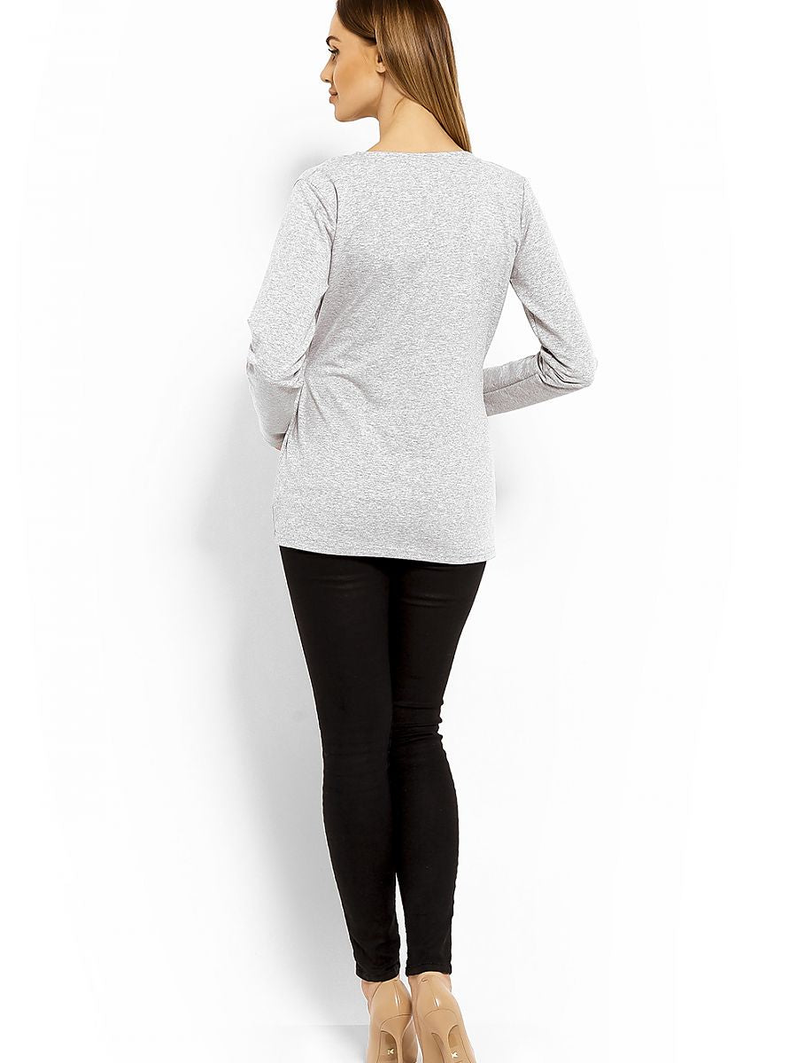 Maternity blouse model 113240 PeeKaBoo