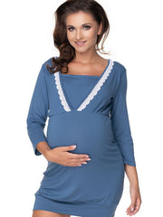 maternity nightgown model 138227 PeeKaBoo