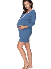 maternity nightgown model 138227 PeeKaBoo