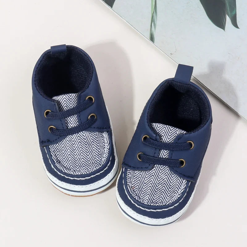 Spring Autumn Baby Girl Boy British Style Small Leather Shoes Fashion Design High Quality Newborn Toddler Shoes First Walkers