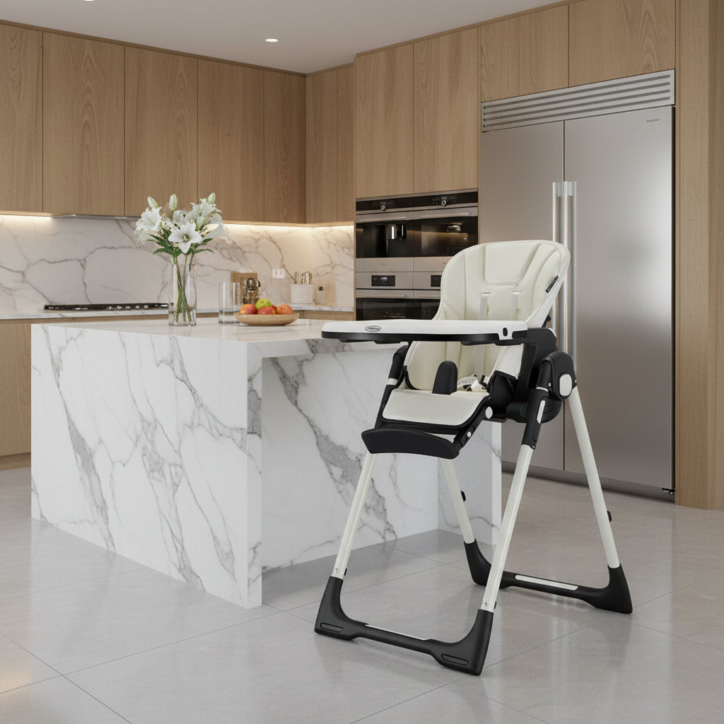 Foldable Baby Dining Chair With Metal Frame Limited Edition