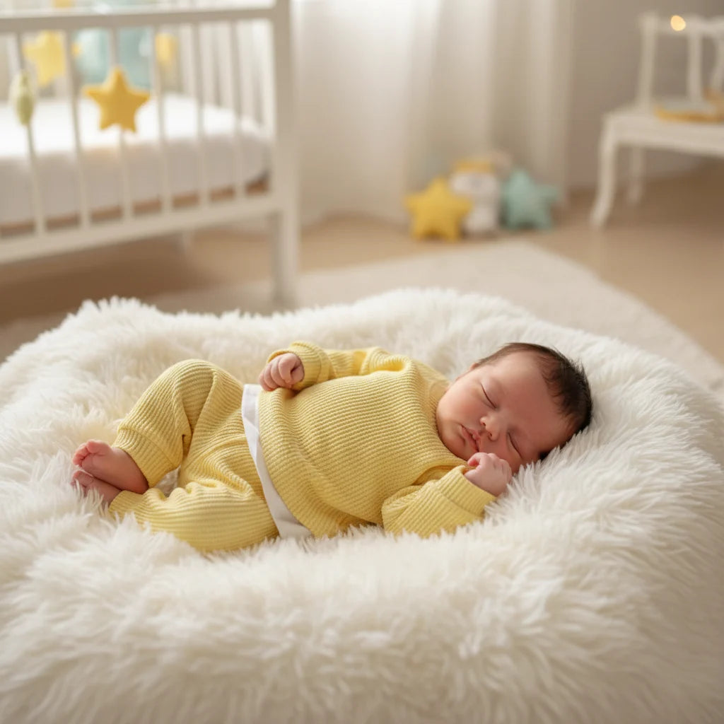 Waffle Cotton Toddler Two Piece Set Waffle Knit Exclusive