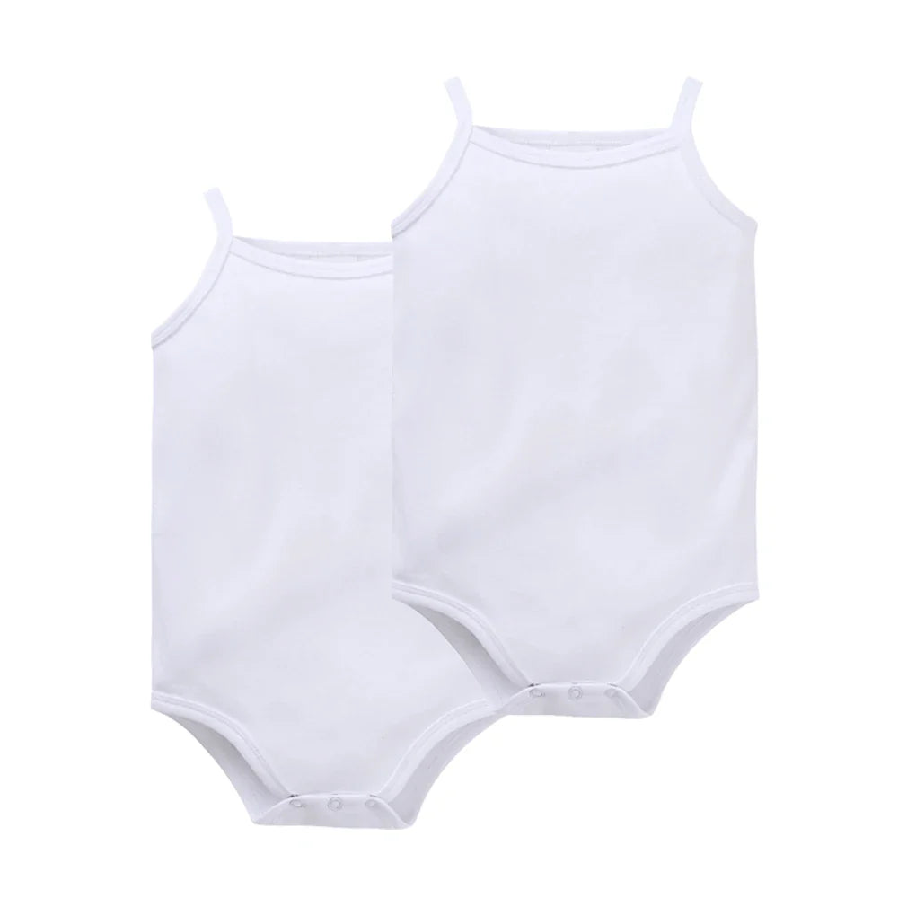 Kavkas Baby Girls Boys Bodysuit 100% Cotton 1 pcs 2 pcs 3 pcs Sling Vest Design Newborn Clothes