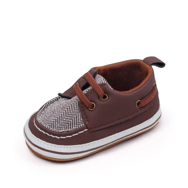 Spring Autumn Baby Girl Boy British Style Small Leather Shoes Fashion Design High Quality Newborn Toddler Shoes First Walkers
